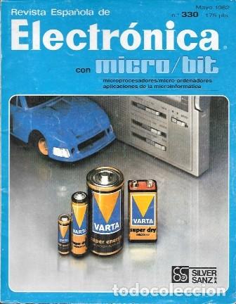 Coleccionismo de revistas y peri&oacute;dicos: REVISTA ESPA&Ntilde;OLA DE ELECTRONICA CON MICRO-BIT N&ordm; 330 MAYO 1982 - A-ELECT-449