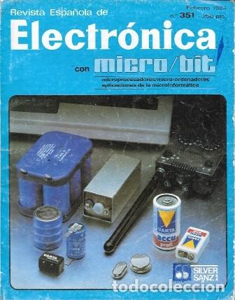 Coleccionismo de revistas y peri&oacute;dicos: REVISTA ESPA&Ntilde;OLA DE ELECTRONICA CON MICRO-BIT N&ordm; 351 FEBRERO 1984 - A-ELECT-452