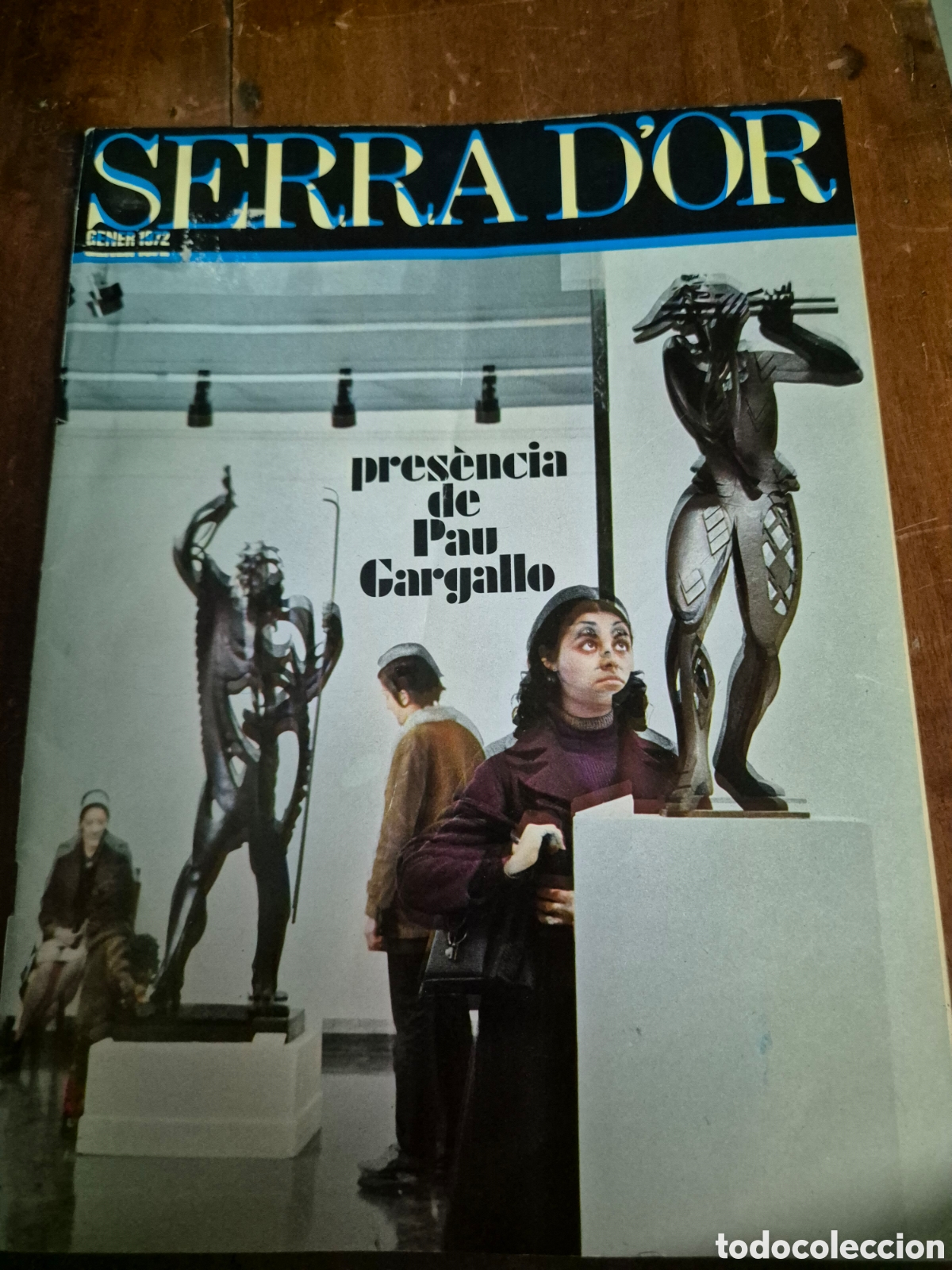 Coleccionismo de revistas y peri&oacute;dicos: SERRA D'OR GARGALLO ESCULTOR GENER 1972