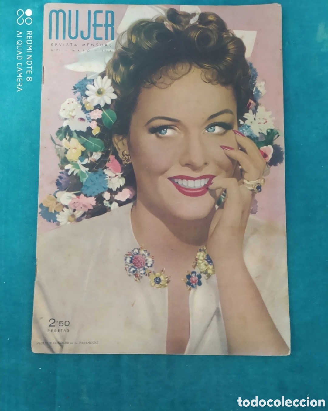 Coleccionismo de revistas y peri&oacute;dicos: Revista Mujer 1940 1950