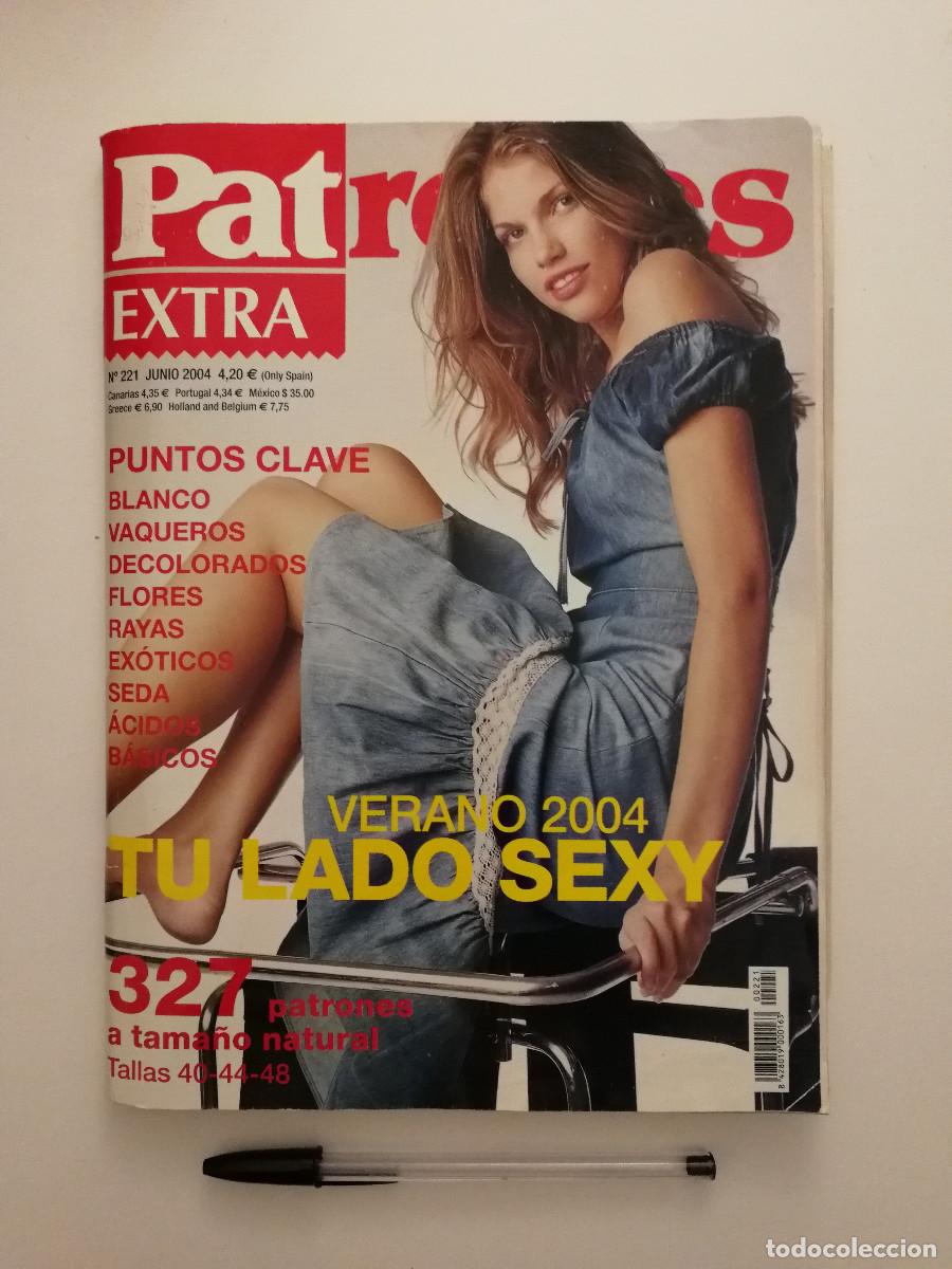 Coleccionismo de revistas y peri&oacute;dicos: REVISTA - PATRONES EXTRA - NUMERO 221 - INCLUYE SUPLEMENTOS - MODA COSTURA