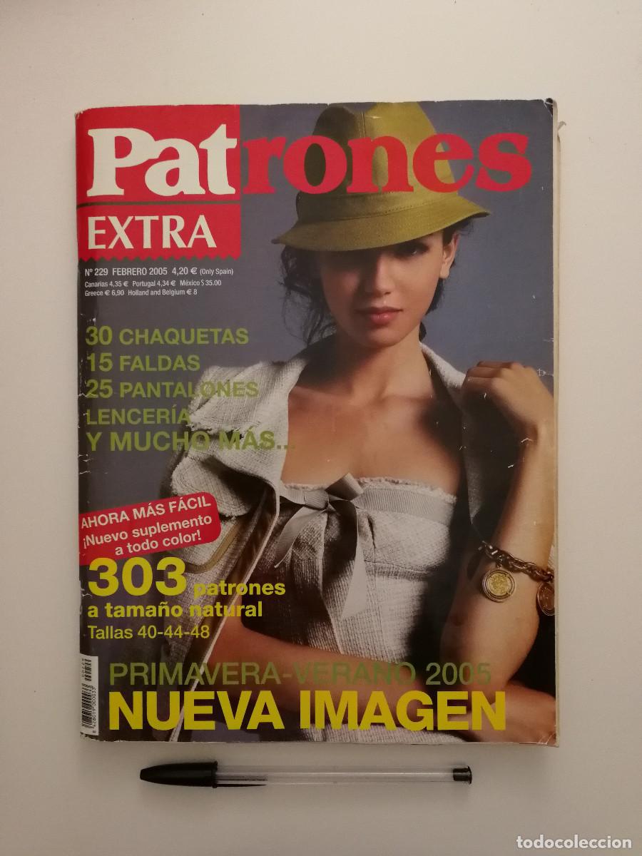 Coleccionismo de revistas y peri&oacute;dicos: REVISTA - PATRONES EXTRA - NUMERO 229 - INCLUYE SUPLEMENTOS - MODA COSTURA