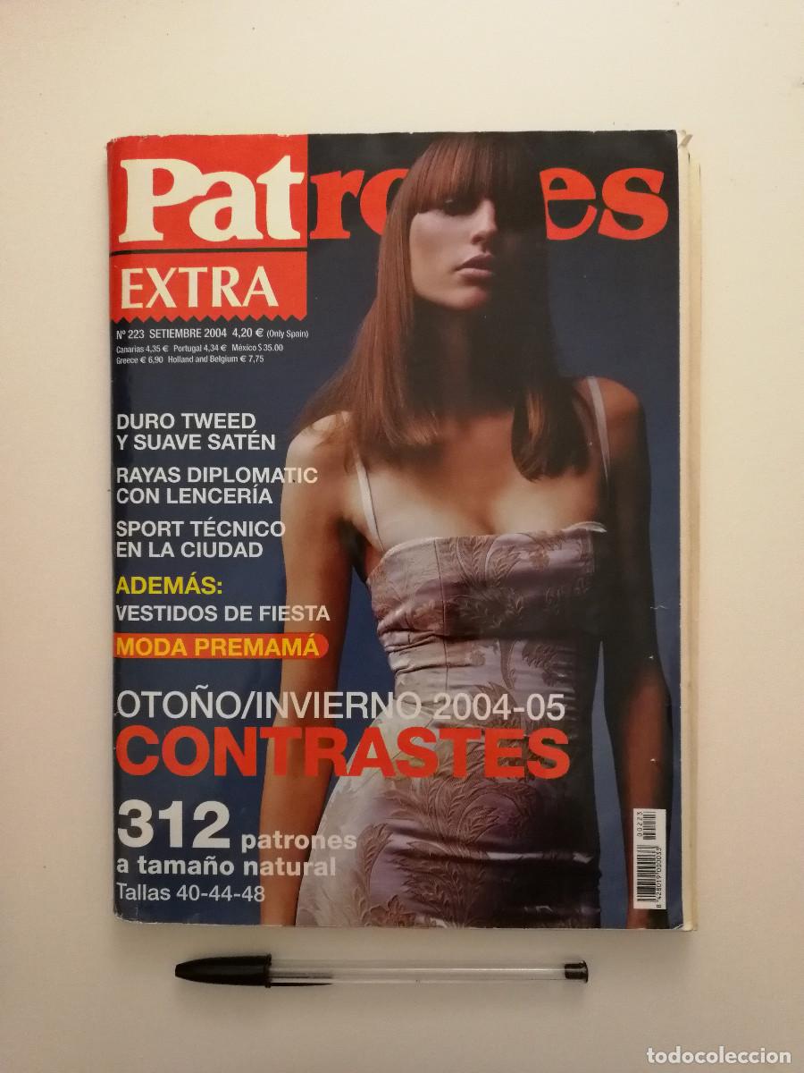 Coleccionismo de revistas y peri&oacute;dicos: REVISTA - PATRONES EXTRA - NUMERO 223 - INCLUYE SUPLEMENTOS - MODA COSTURA