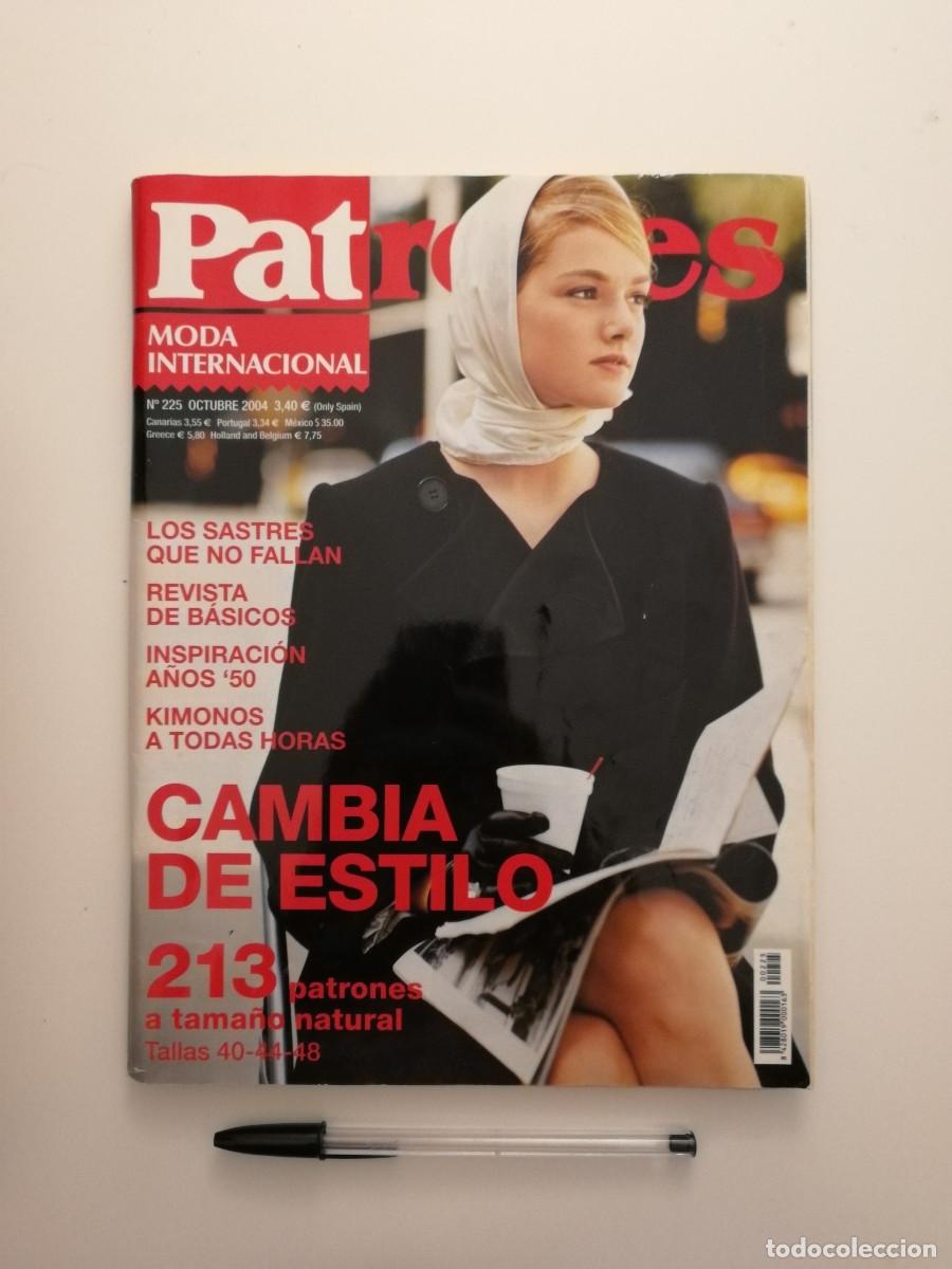 Coleccionismo de revistas y peri&oacute;dicos: REVISTA - PATRONES EXTRA - NUMERO 225 - INCLUYE SUPLEMENTOS - MODA COSTURA