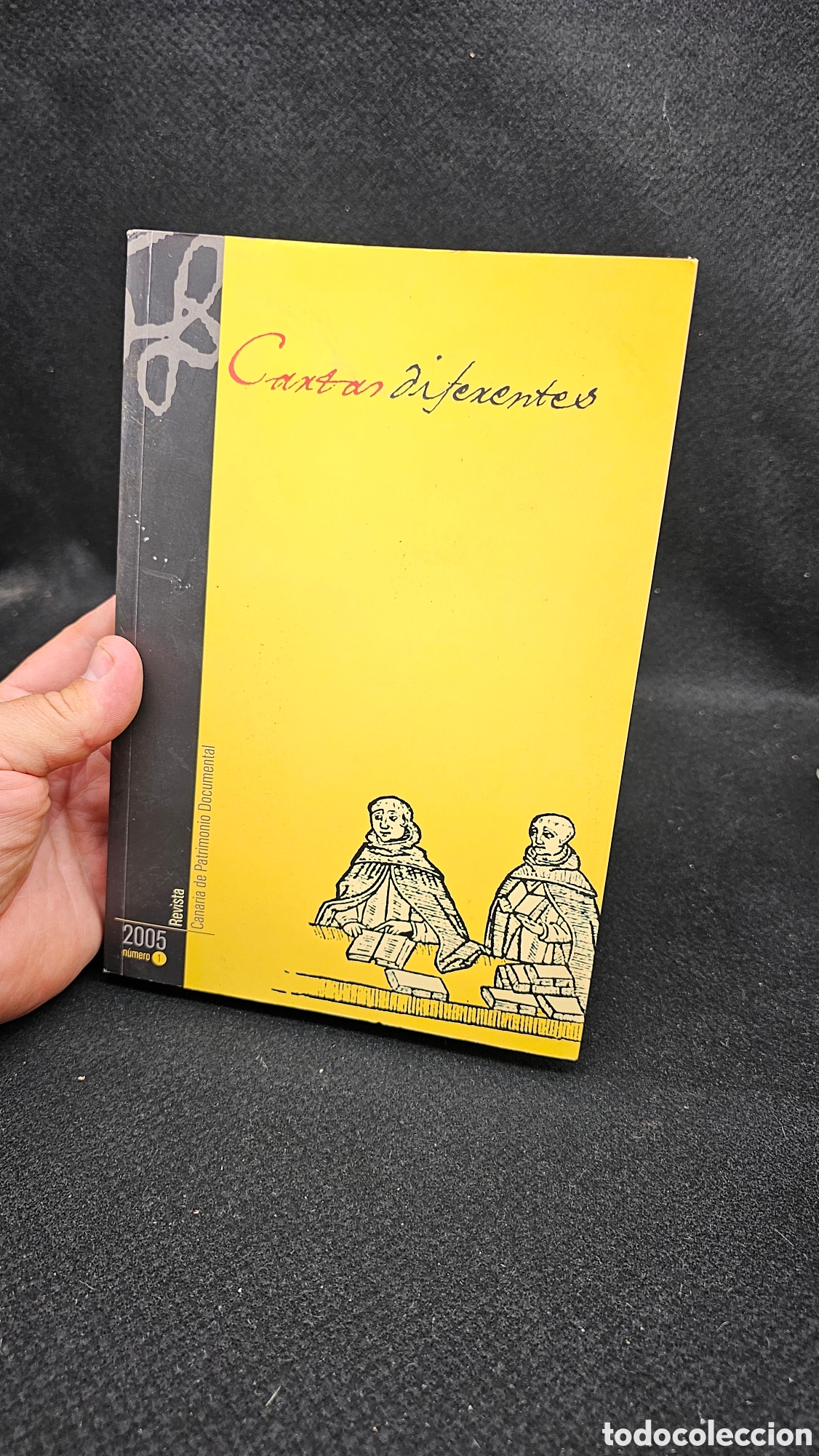 Coleccionismo de revistas y peri&oacute;dicos: Revista Canaria de patrimonio documental CARTAS DIFERENTES
