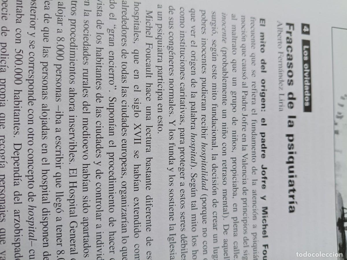 Coleccionismo de revistas y peri&oacute;dicos: ORIGEN Y FRACASOS DE LA PSIQUIATR&Iacute;A. ARTICULO 8 P&Aacute;GS. DE REVISTA VIENTO SUR 2000