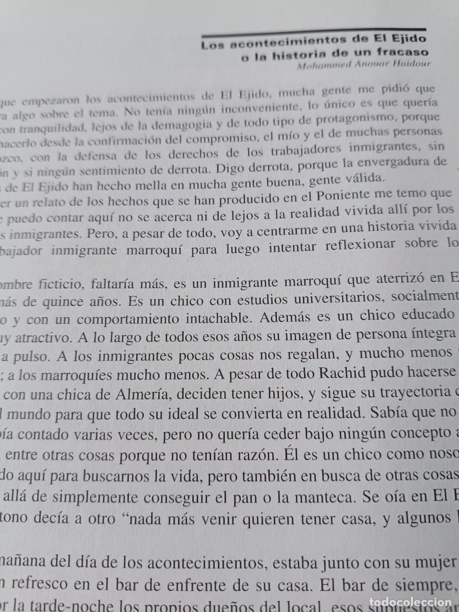 Coleccionismo de revistas y peri&oacute;dicos: AN&Aacute;LISIS DE LOS ACONTECIMIENTOS RACISTAS Y XEN&Oacute;FOBOS EL EL EJIDO. 4 P&Aacute;GS. DE REVISTA VIENTO SUR 2000