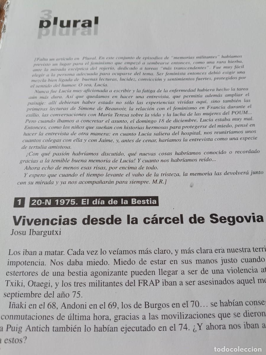 Coleccionismo de revistas y peri&oacute;dicos: MUERTE DE FRANCO Y TRANSICI&Oacute;N VISTOS DESDE LA IZQUIERDA RADICAL. 26 P&Aacute;GS. DE REVISTA VIENTO SUR 2000