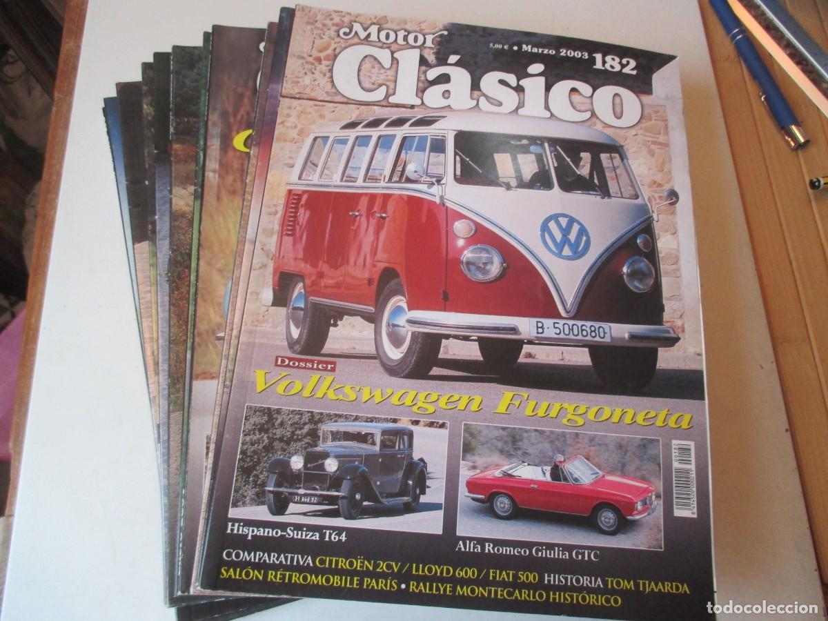 Collectionnisme de Revues et Journaux: Lote de 11 revistas Motor Cl&aacute;sico ( ver fotos) W42219