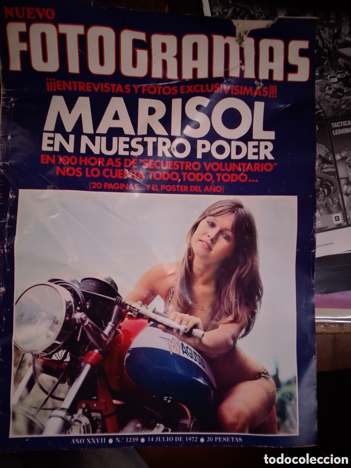 Coleccionismo de revistas y peri&oacute;dicos: FOTOGRAMAS. MARISOL EN NUESTRO PODER. N.1239. A&Ntilde;O 36. 1972