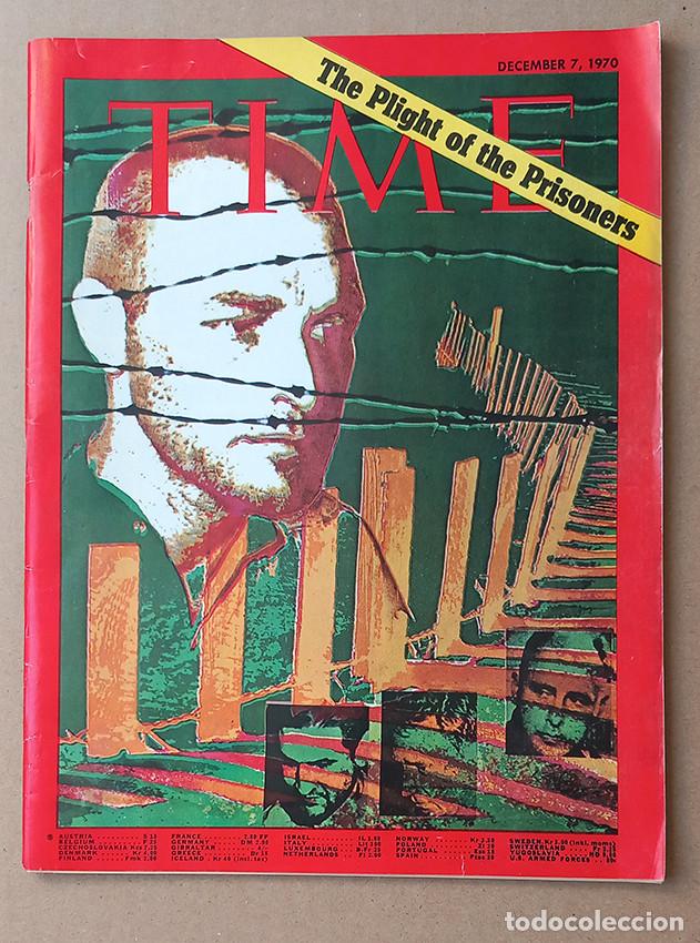 Coleccionismo de revistas y peri&oacute;dicos: The Plight of the Prisoners. Time Dec 7, 1970