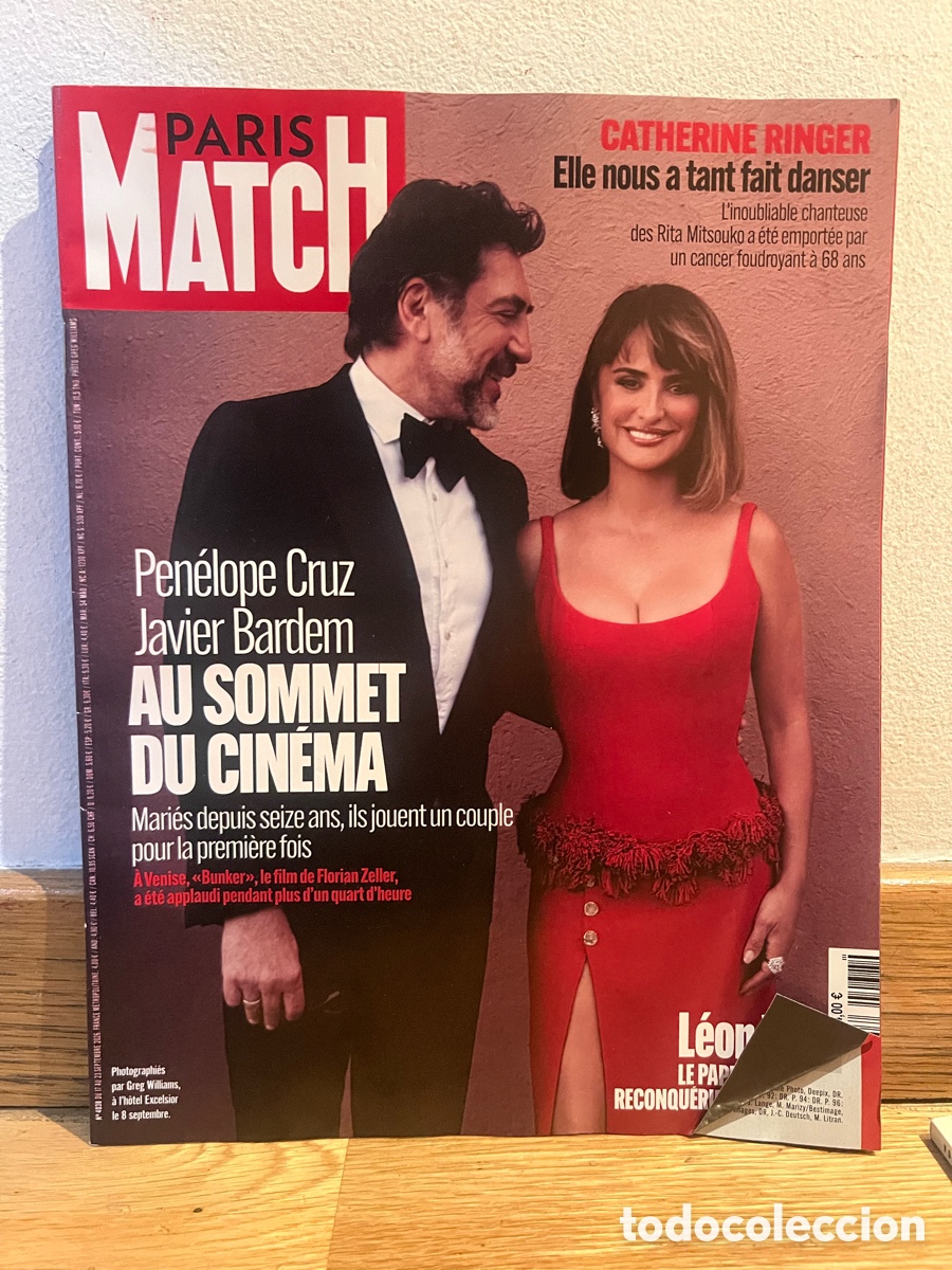 Coleccionismo de revistas y peri&oacute;dicos: Paris match n&uacute;mero 4038