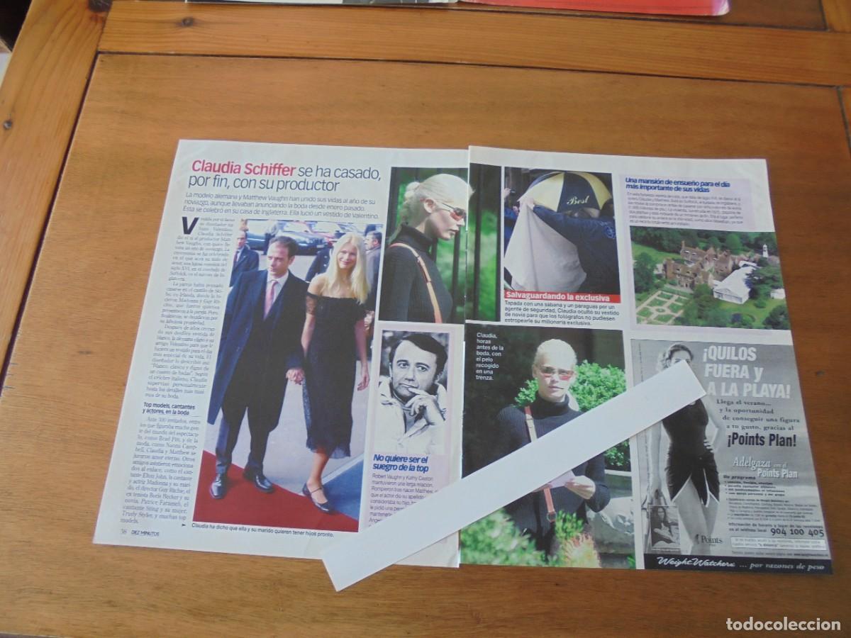 Coleccionismo de revistas y peri&oacute;dicos: RETAL 2002: BODA DE CLAUDIA SCHIFFER.