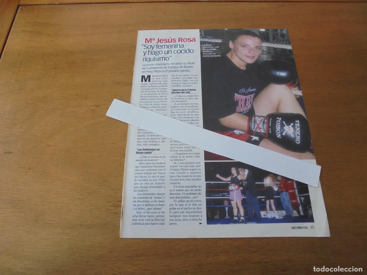 Coleccionismo de revistas y peri&oacute;dicos: RETAL 2002: MAR&Iacute;A JES&Uacute;S ROSA, CAMPEONA DE EUROPA DE BOXEO