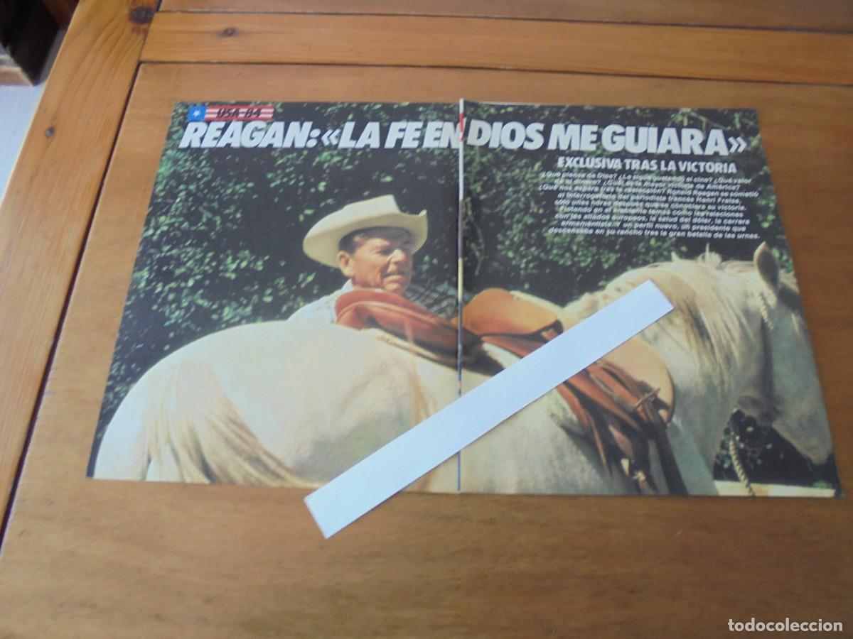 Coleccionismo de revistas y peri&oacute;dicos: RETAL 1984: RONALD REAGAN, ENTREVISTA / LOS MENDIGOS DEL DOLAR, 20 MILLONES DE PARADOS EN USA.