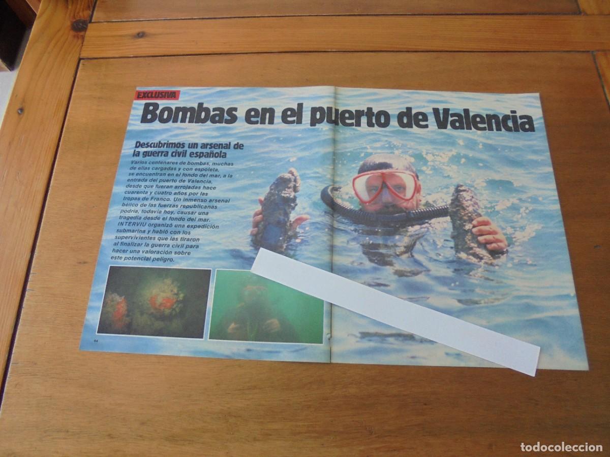 Coleccionismo de revistas y peri&oacute;dicos: RETAL 1984: BOMBAS EN EL PUERTO DE VALENCIA. ARSENAL DE LA GUERRA CIVIL / PUBLICIDAD CINTAS BASF