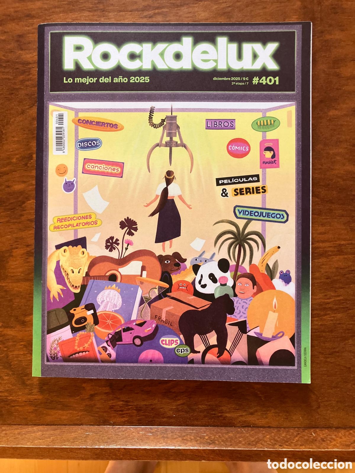 Coleccionismo de revistas y peri&oacute;dicos: Rockdelux 401 Nueva etapa -Lo mejor del 2025.Diciembre 2025