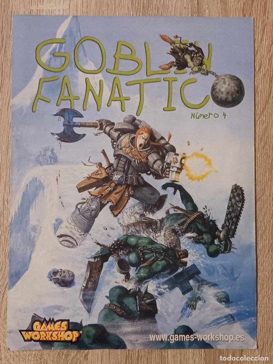 Coleccionismo de revistas y peri&oacute;dicos: REVISTA GOBLIN FANATICO NUMERO 4 WARHAMMER GAMES WORKSHOP
