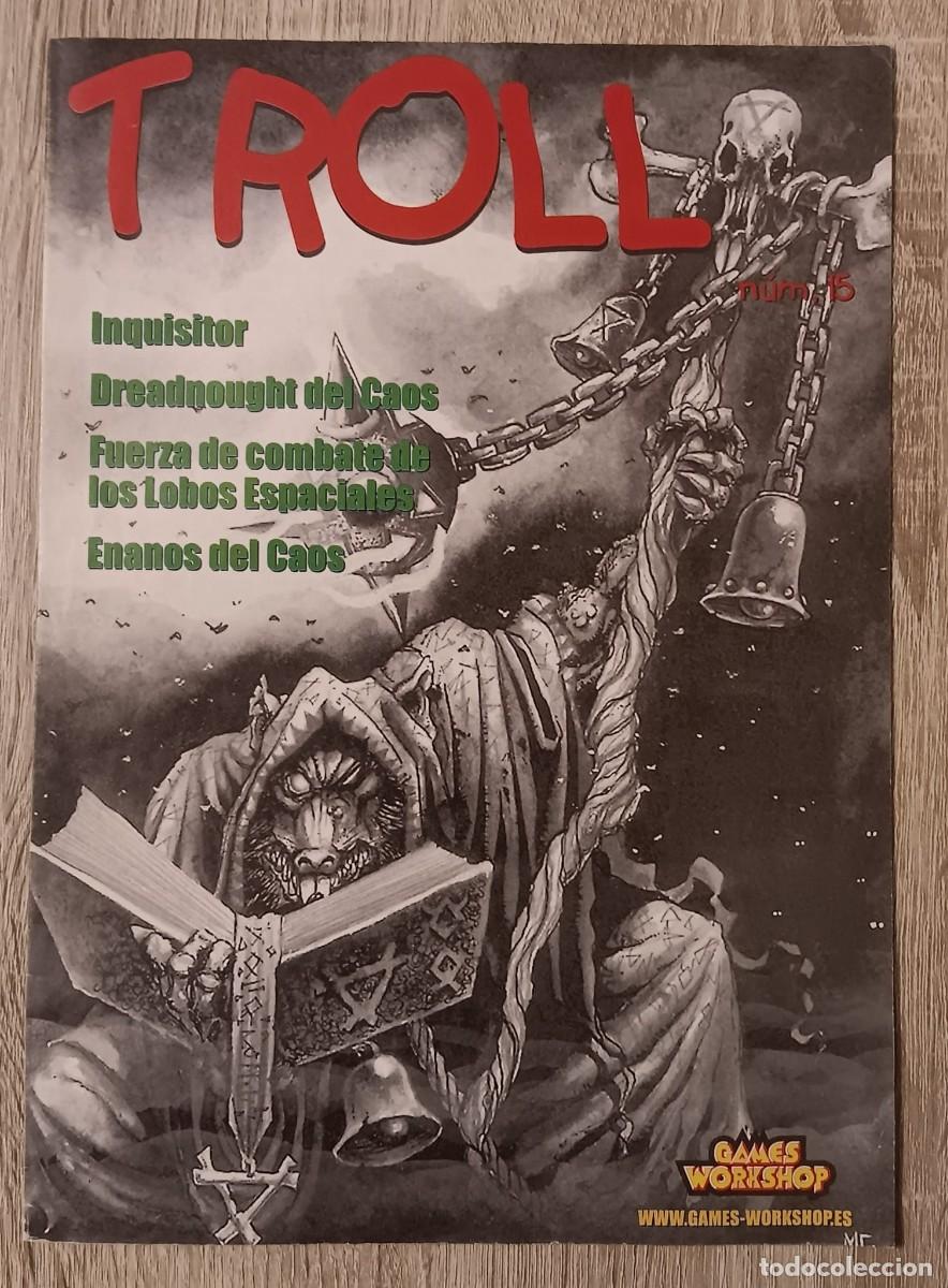Coleccionismo de revistas y peri&oacute;dicos: REVISTA TROLL NUMERO 15 WARHAMMER GAMES WORKSHOP