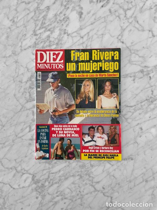 Coleccionismo de revistas y peri&oacute;dicos: DIEZ MINUTOS - 1996 - PALOMA LAGO, ROCIO JURADO, ROGER MOORE, ESTEFANIA, ANA OBREGON, JESUS VAZQUEZ