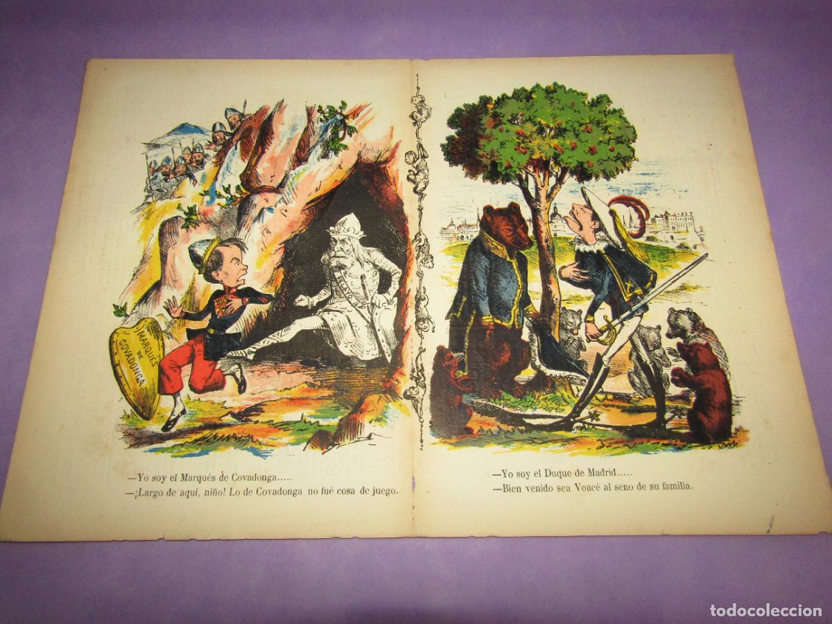 Coleccionismo de revistas y peri&oacute;dicos: Antigua Revista Sat&iacute;rica Liberal y AntiCarlista N&ordm;37 Marzo 1870 *LA FLACA* Constituci&oacute;n Espa&ntilde;ola