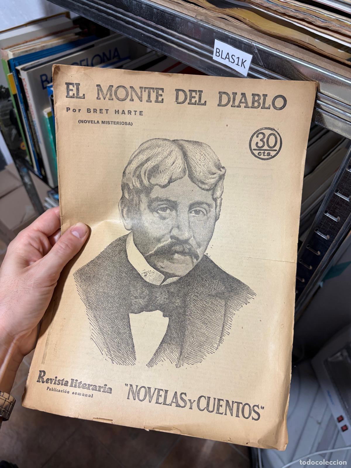 Collectionnisme de Revues et Journaux: BLAS1K El monte del diablo Bret Harte Novelas y Cuentos