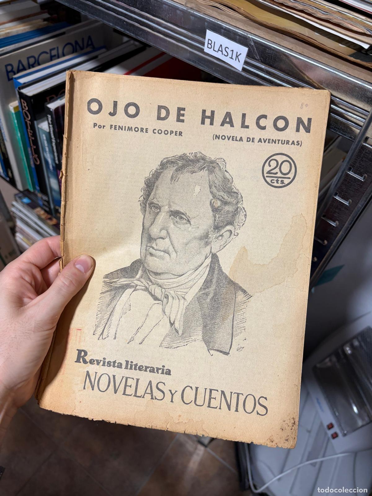 Collectionnisme de Revues et Journaux: BLAS1K Ojo de halc&oacute;n Fenimore Cooper Novelas y Cuentos