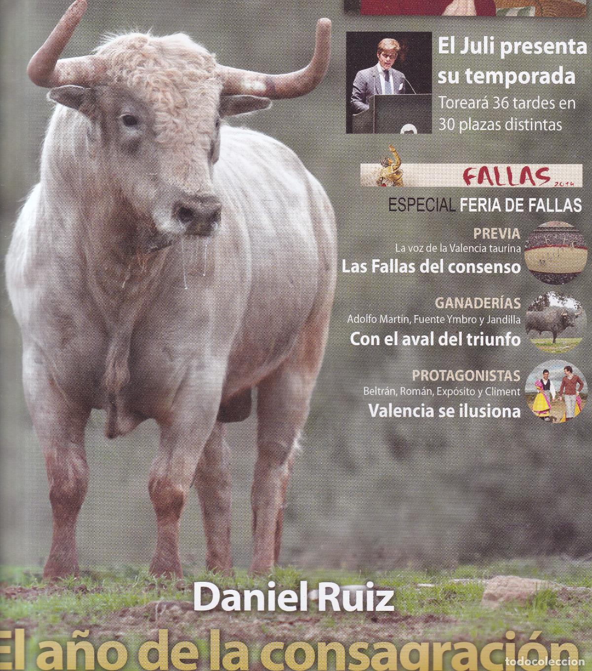 Coleccionismo de revistas y peri&oacute;dicos: REVISTA APLAUSOS - N&ordm; 1901 / LUNES, 3 DE MARZO DE 2014 - TAUROMAQUIA