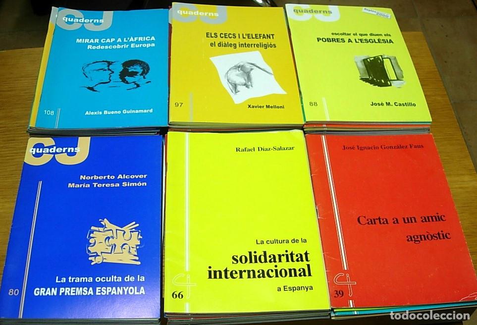 Coleccionismo de revistas y peri&oacute;dicos: Lote 59 Cuadernos Quaderns CRISTIANISME i JUST&Iacute;CIA 1991-2004 en Catal&agrave;