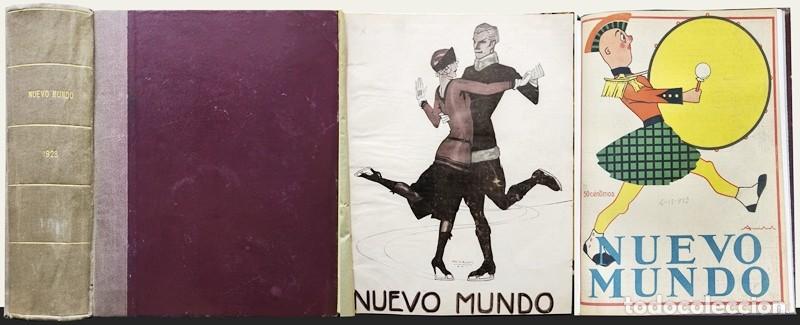 Coleccionismo de revistas y peri&oacute;dicos: REVISTA NUEVO MUNDO N&ordm; 1511 AL 1562 A&Ntilde;O 1913 COMPLETO EN UN TOMO - A-REVIL-1050