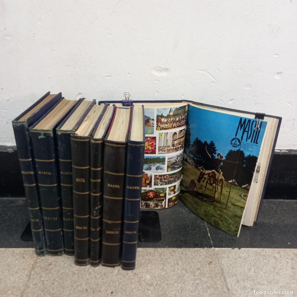 Coleccionismo de revistas y peri&oacute;dicos: REVISTA MASTIL DE 1943 A 1972 ENCUADERNADA. CAMPAMENTOS OJE FALANGE