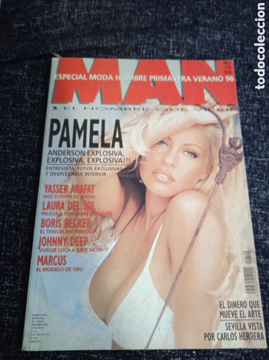 Coleccionismo de revistas y peri&oacute;dicos: MAN N&ordm; 102 ABRIL 1996 , pamela anderson
