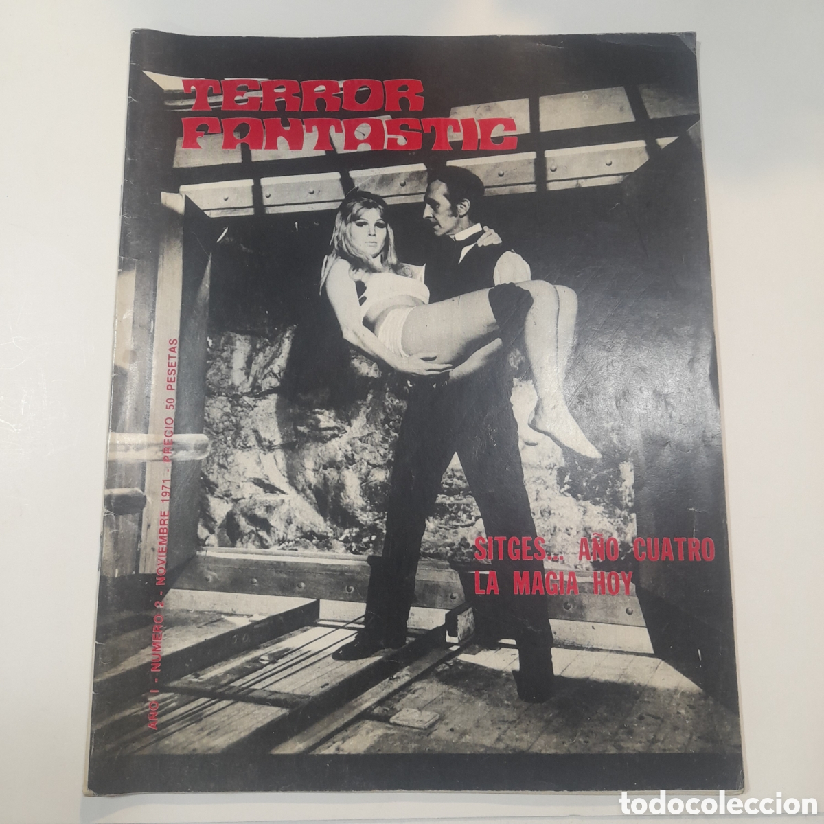 Coleccionismo de revistas y peri&oacute;dicos: Revista Terror Fantastic