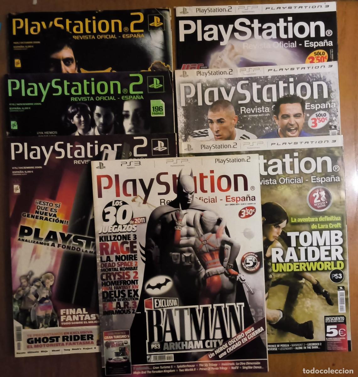 Coleccionismo de revistas y peri&oacute;dicos: 7 Playstation 2 revistas en muy bu&eacute;n estado