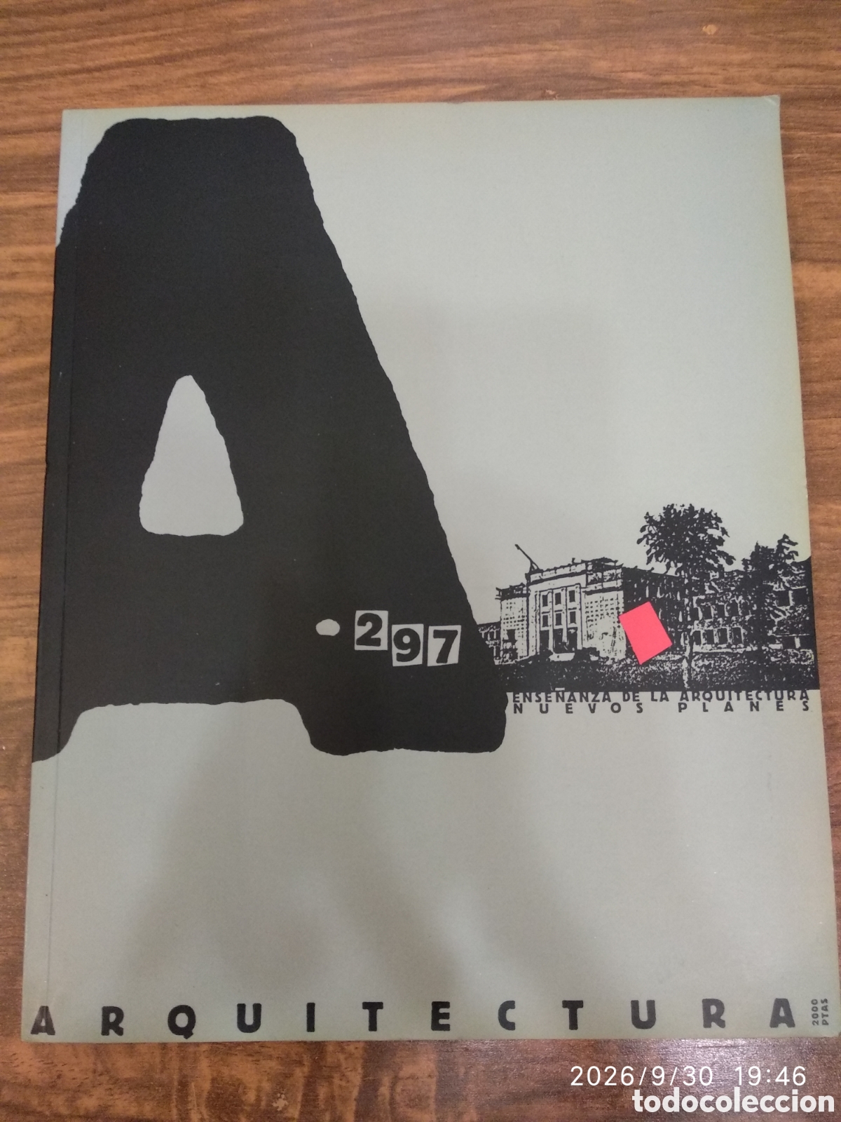 Coleccionismo de revistas y peri&oacute;dicos: Arquitectura n&uacute;m 297 (COAM)