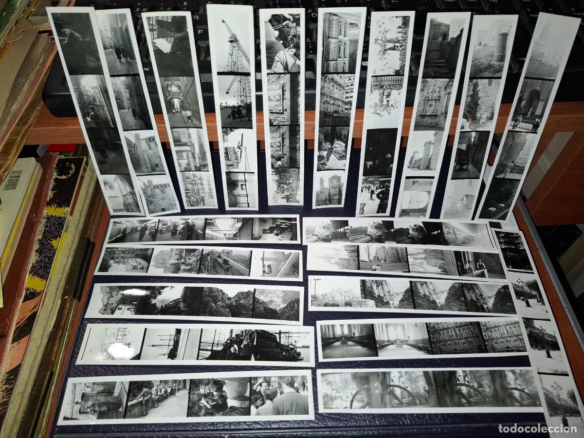 Coleccionismo de revistas y peri&oacute;dicos: Tiras multi fotos. Barcelona, tarragona, Monsterrat. 1954