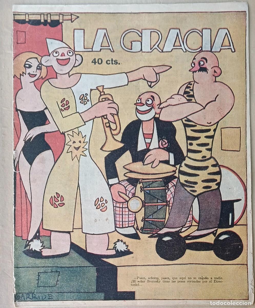 Coleccionismo de revistas y peri&oacute;dicos: MADRID REVISTA HUMORISTICA LA GRACIA