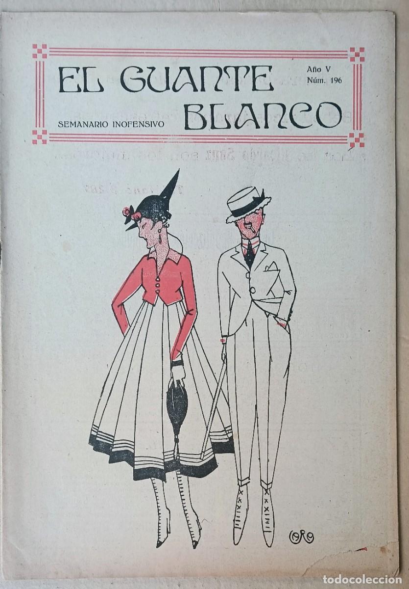 Coleccionismo de revistas y peri&oacute;dicos: VALENCIA REVISTA EL GUANTE BLANCO