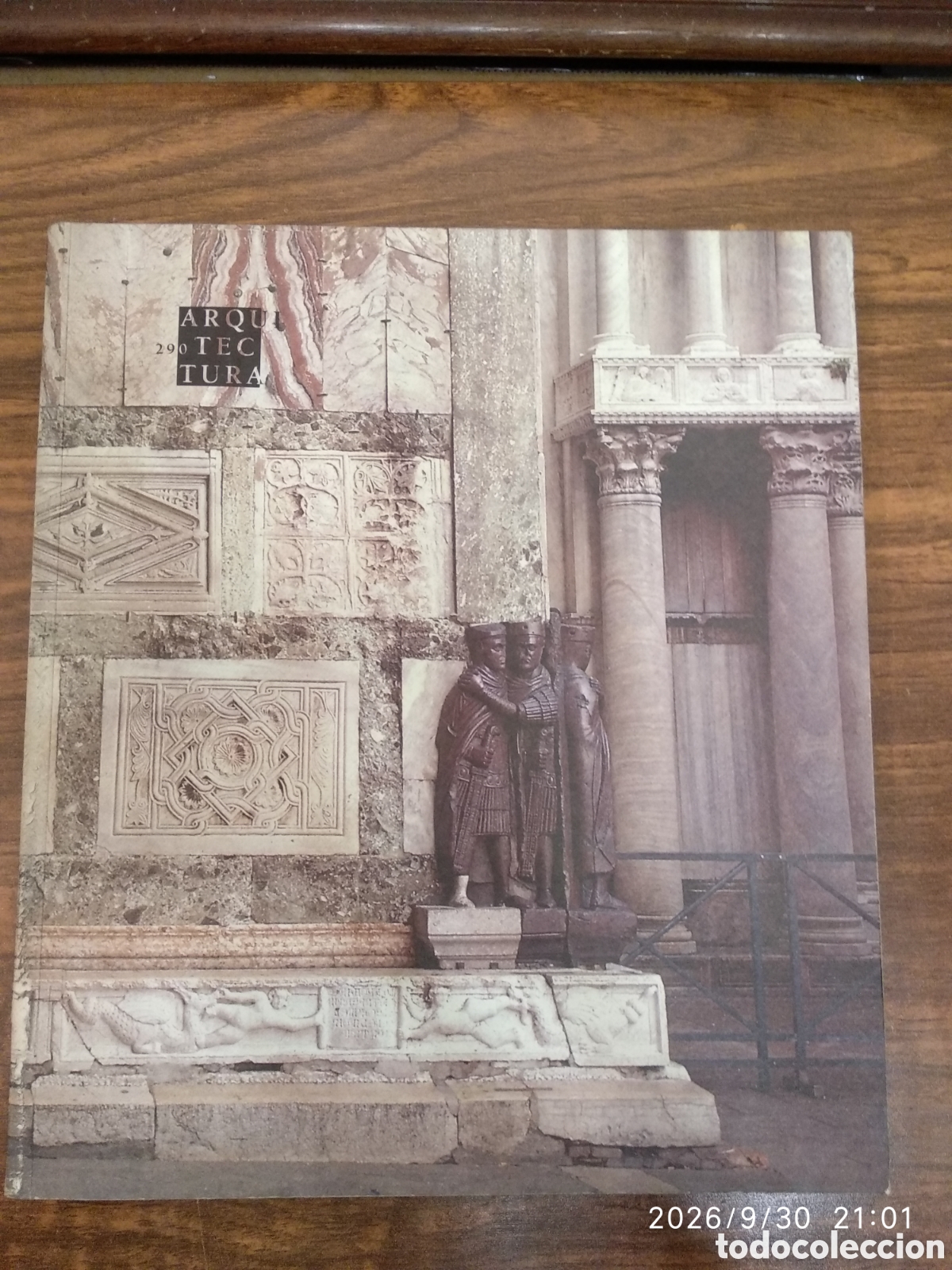 Coleccionismo de revistas y peri&oacute;dicos: Arquitectura n&uacute;mero 290 (COAM)