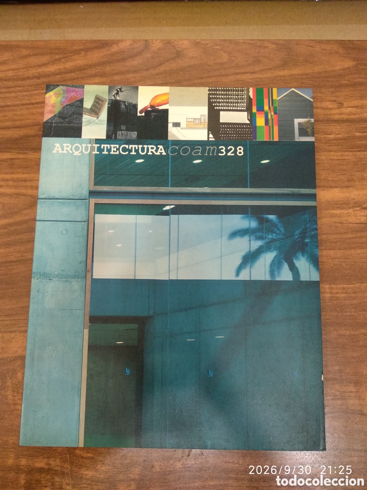 Coleccionismo de revistas y peri&oacute;dicos: Arquitectura n&uacute;mero 328 (COAM)