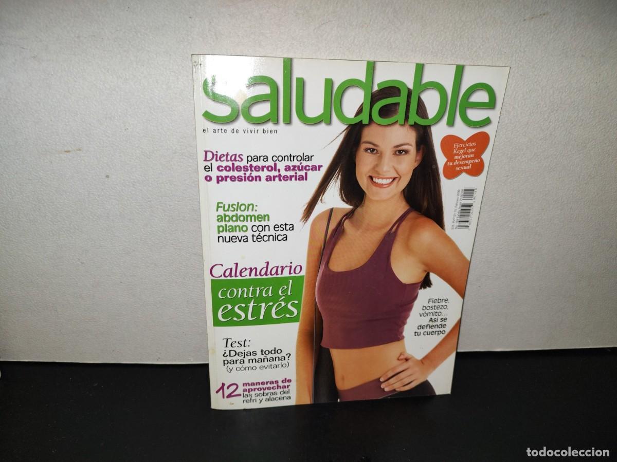 Coleccionismo de revistas y peri&oacute;dicos: 202- Saludable. El Arte De Vivir Bien. Dietas Para Controlar El Colesterol Az&uacute;car, Presi&oacute;n Arterial