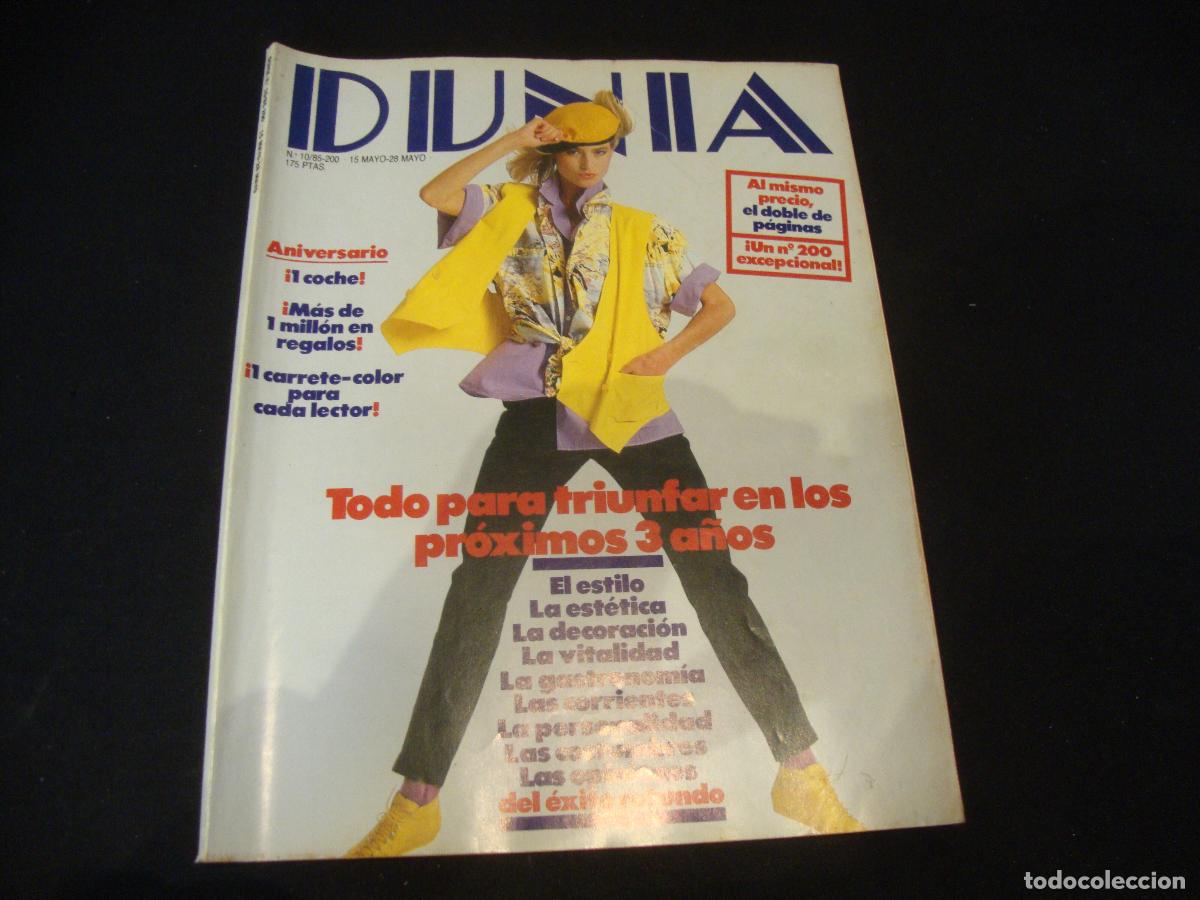 Coleccionismo de revistas y peri&oacute;dicos: REVISTA DUNIA N&ordm; 10/85-200