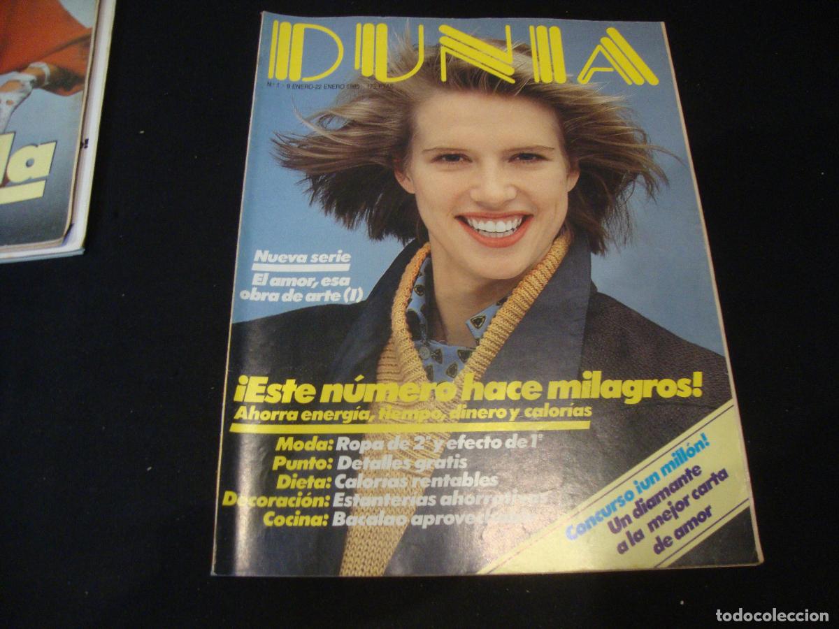Coleccionismo de revistas y peri&oacute;dicos: REVISTA DUNIA N&ordm; 1 ENERO 1985