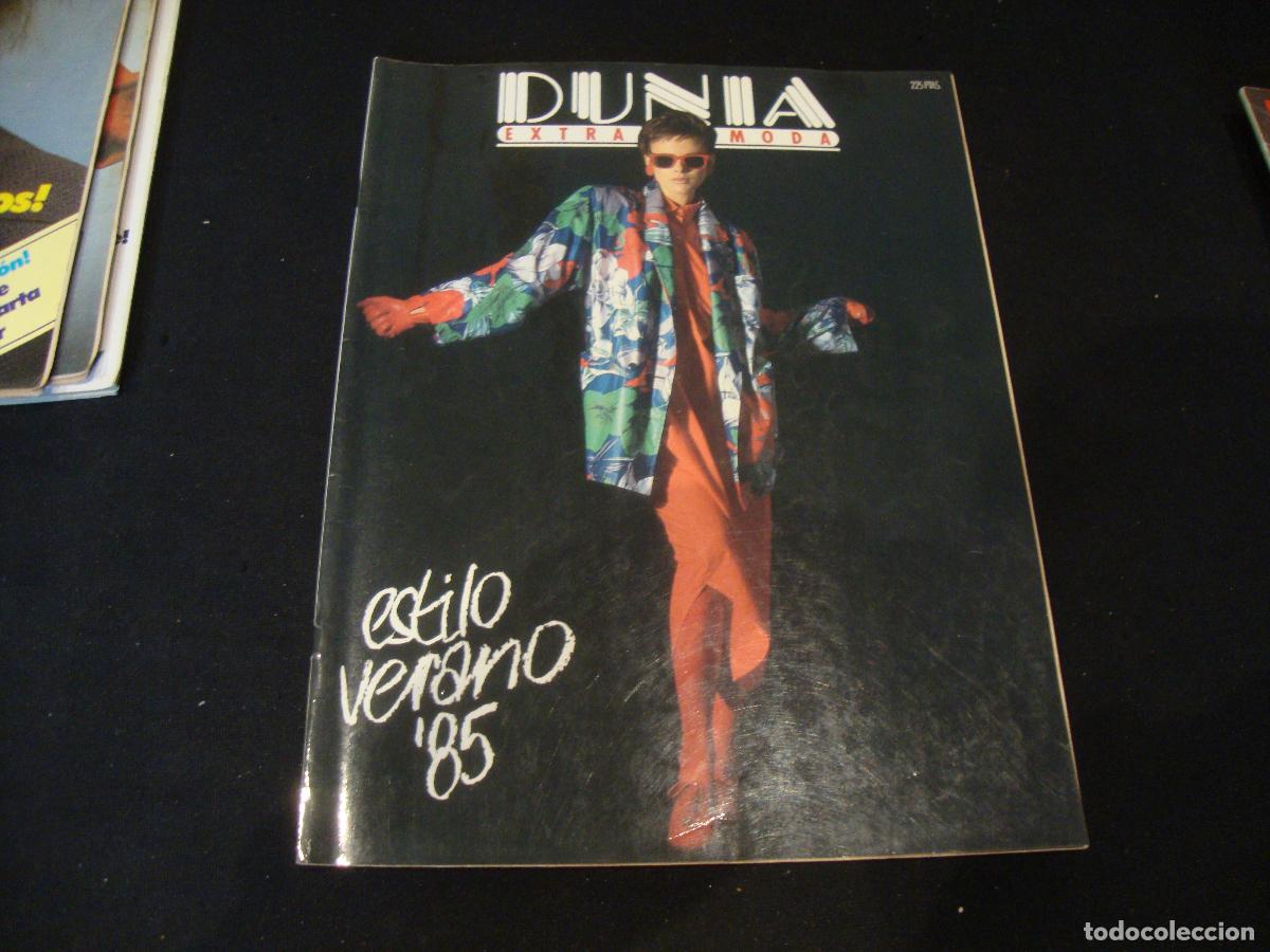 Coleccionismo de revistas y peri&oacute;dicos: REVISTA DUNIA EXTRA MODA ESTILO VERANO 85
