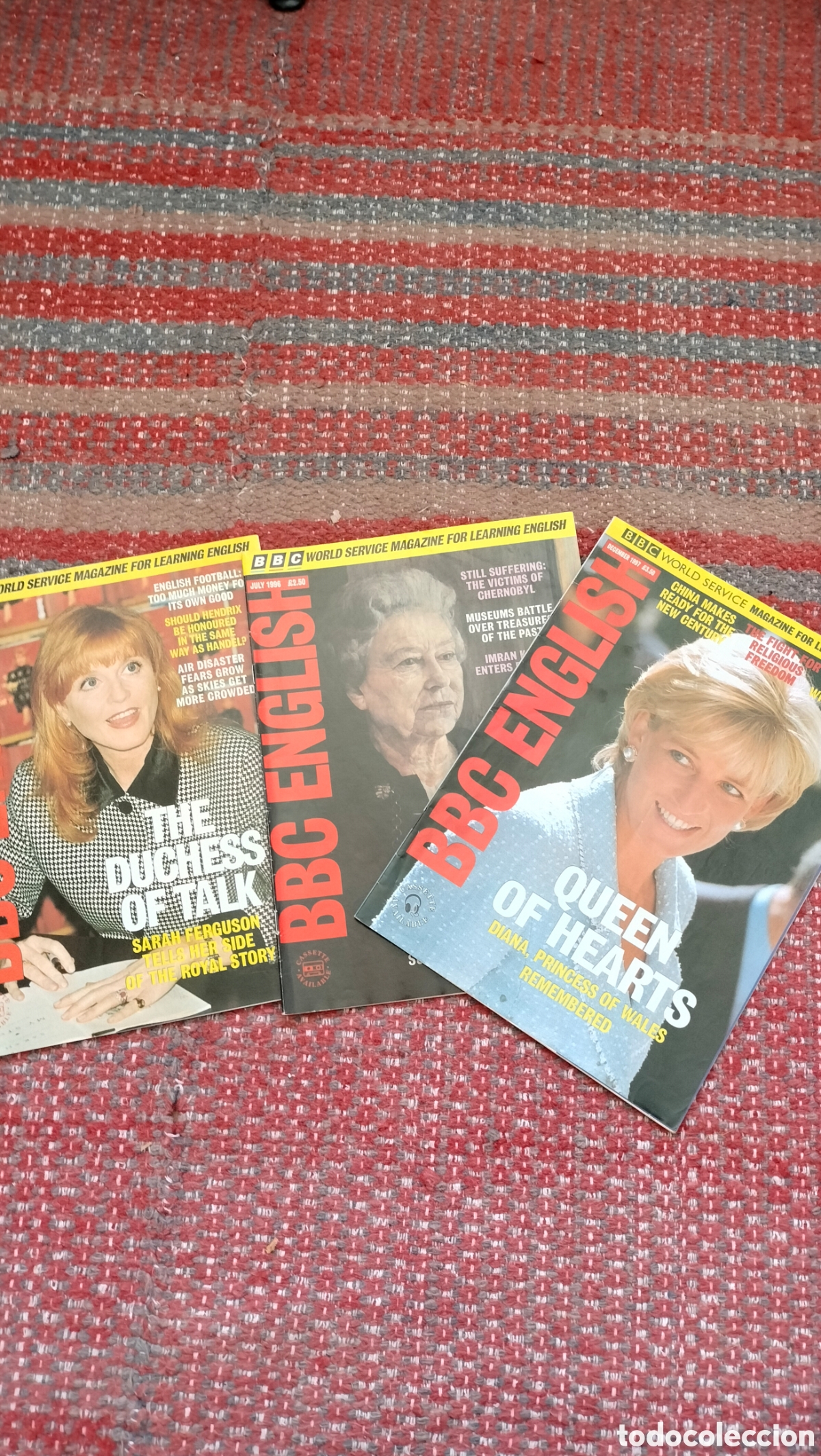 Coleccionismo de revistas y peri&oacute;dicos: Lote 3 Revistas BBC English Vintage - Especial Realeza Brit&aacute;nica (Lady Di, Isabel II, Fergie)