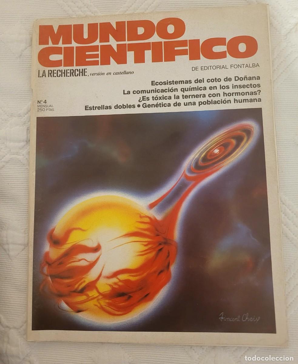 Coleccionismo de revistas y peri&oacute;dicos: MUNDO CIENTIFICO N&ordm; 4 - 1984