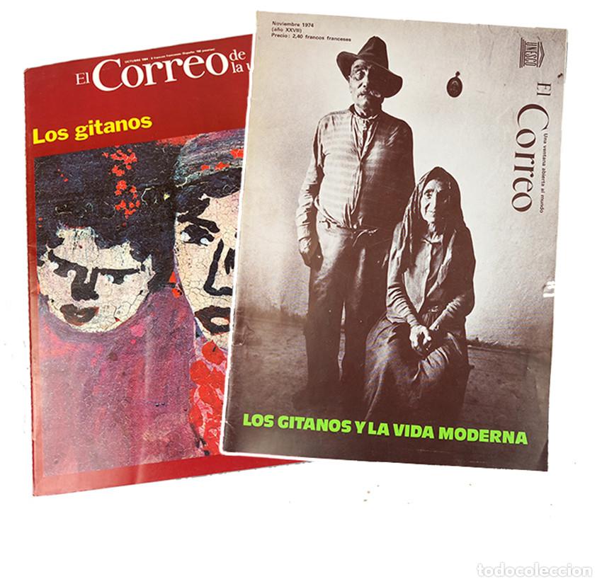 Coleccionismo de revistas y peri&oacute;dicos: Los gitanos. El Correo de la Unesco x 2 n&uacute;meros
