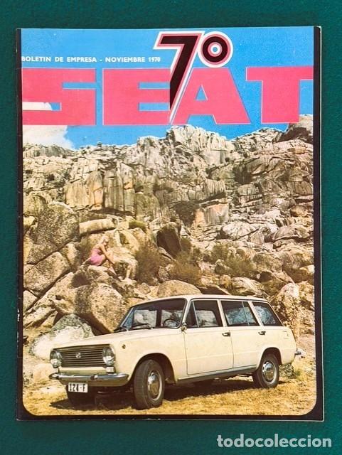 Coleccionismo de revistas y peri&oacute;dicos: SEAT | Revista SEAT - Bolet&iacute;n de empresa | Noviembre 1970