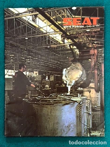 Coleccionismo de revistas y peri&oacute;dicos: SEAT | Revista SEAT - Bolet&iacute;n de empresa | Enero 1973 | Especial JOS&Eacute; MAR&Iacute;A RODERO