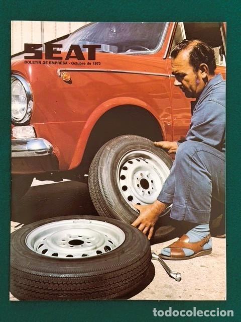Coleccionismo de revistas y peri&oacute;dicos: SEAT | Revista SEAT - Bolet&iacute;n de empresa | Octubre 1973 | Especial JOS&Eacute; B&Oacute;DALO